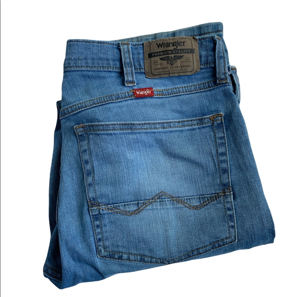 Wrangler | Slim Straight Denim Jeans Premium Quality size: 34